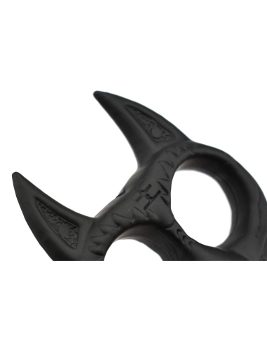 Maxknives PA30 - Poing américain en plastique tête de chat à 2 doigts