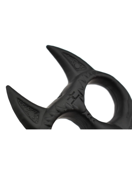 Maxknives PA30 - Poing américain en plastique tête de chat à 2 doigts