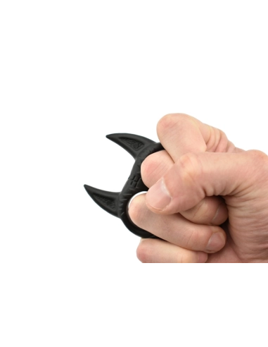 Maxknives PA30 - Poing américain en plastique tête de chat à 2 doigts
