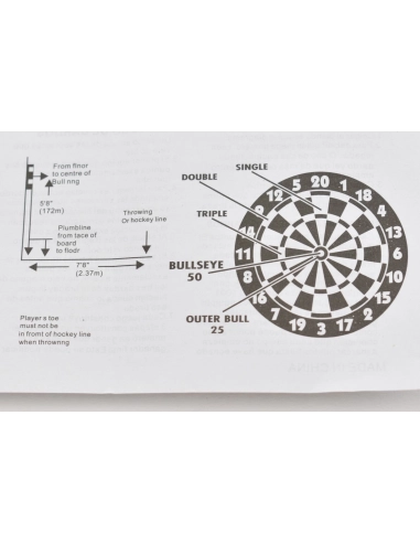 Cible15cm pour shuriken et flechette