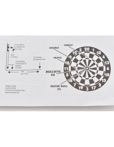 Cible15cm pour shuriken et flechette