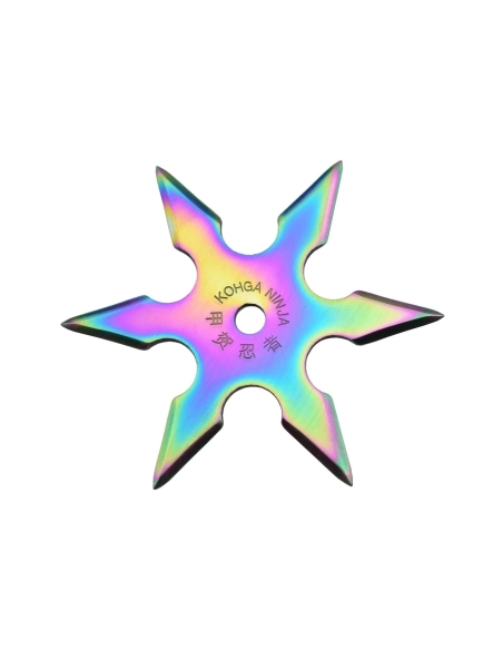 Maxknives NS138 Ninja Shuriken 6 branches acier 420 couleur titane
