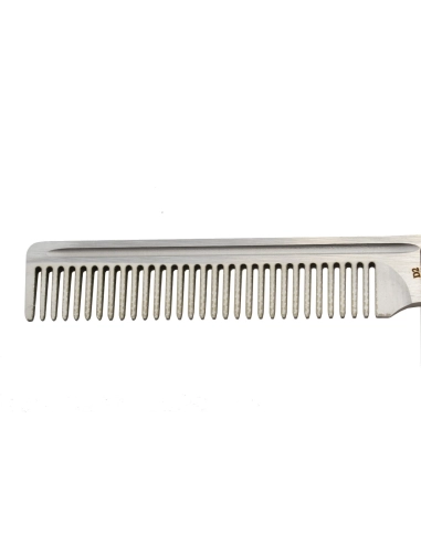 Golgoth G11A4 Bleu. Couteau automatique OTF peigne acier D2 manche aluminium bleu et fibre de carbone