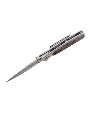 MTech MT-355 lame acier 440 et manche acier et G10