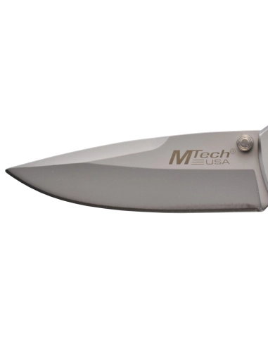 MTech MT-355 lame acier 440 et manche acier et G10