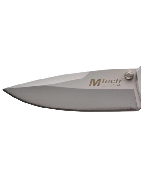 MTech MT-355 lame acier 440 et manche acier et G10