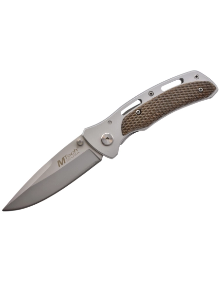 MTech MT-355 lame acier 440 et manche acier et G10