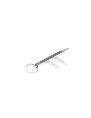 Piranha PKB3 - Kubotan exagonal trois pointes 130mm gris