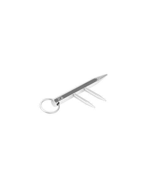 Piranha PKB3 - Kubotan exagonal trois pointes 130mm gris