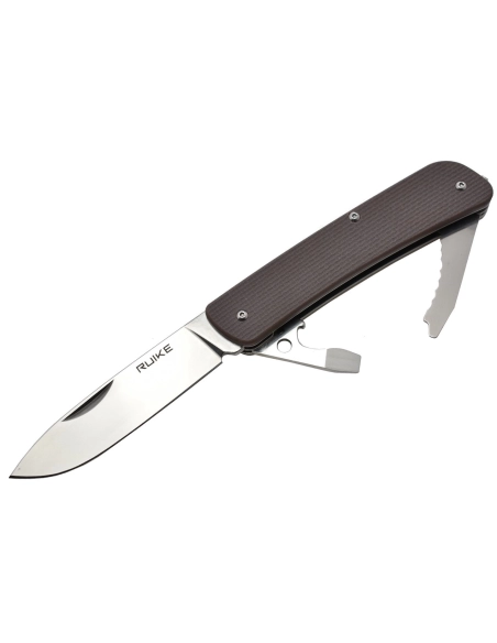 Ruike L21N Marron - Couteau multifonctions collection Criterion