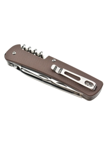 Ruike L31N Marron - Couteau multifonctions collection Criterion