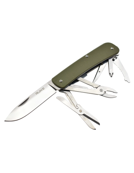 Ruike L41G Vert - Couteau multifonctions collection Criterion