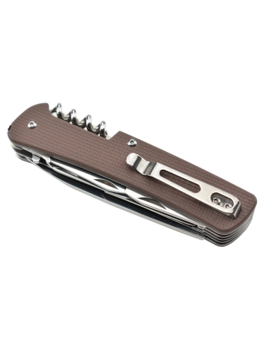 Ruike L42N Marron - Couteau multifonctions collection Criterion