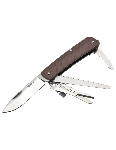 Ruike L42N Marron - Couteau multifonctions collection Criterion