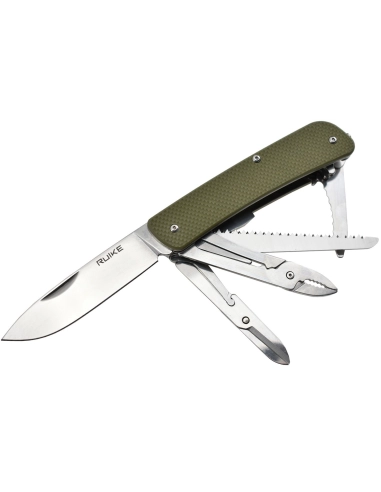 Ruike L51G Vert - Couteau multifonctions collection Criterion