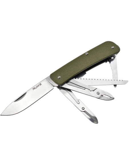 Ruike L51G Vert - Couteau multifonctions collection Criterion