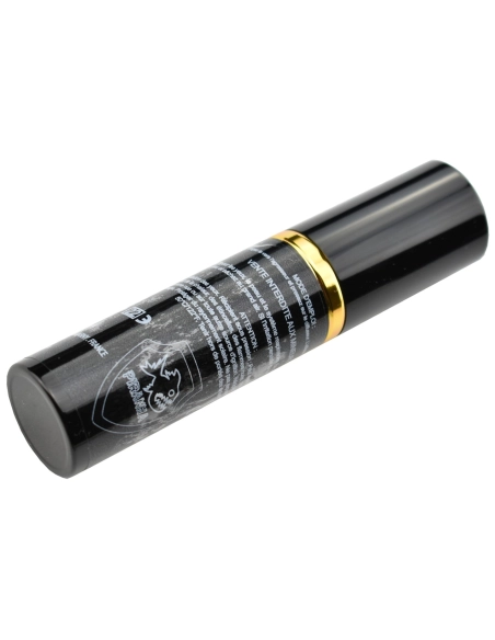 Piranha LIPSTICK PEPPER NOIR Bombe au poivre format rouge à lèvre NOIR