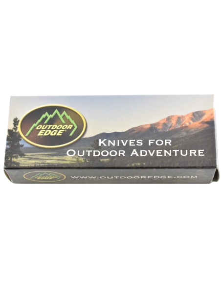Outdoor Edge CL10 Caper-Lite lame acier AUS-8 manche G10