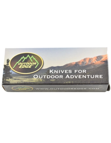 Outdoor Edge PL10S Pocket-Lite lame semi-dentelée acier AUS-8 manche G10