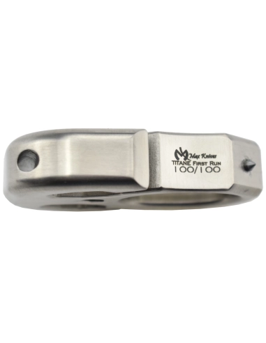 Maxknives TIKNU8 Impact tool en titane finition satinée série limitée