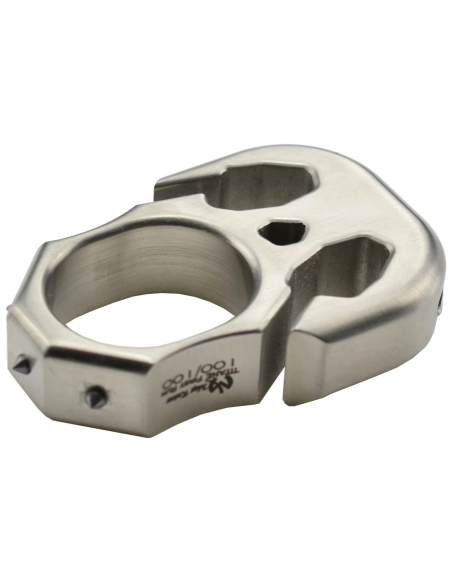 Maxknives TIKNU8 Impact tool en titane finition satinée série limitée