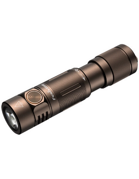 Fenix E05R marron lampe de poche porte-clés rechargeable - 400 lumens
