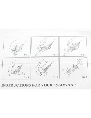 Couteau pliant Starship Knife par Paul Chen