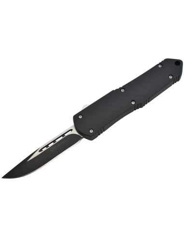 Maxknives MKO43 couteau automatique lame drop point en acier manche aluminium