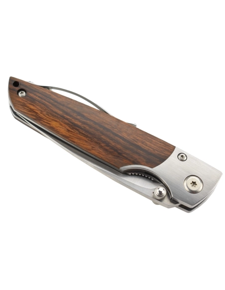 Mcusta MC-143G Couteau pliant lame SPG2 manche Iron Wood