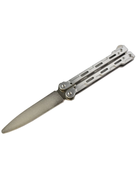 Affûteur diamant papillon en acier grain 400 et 600