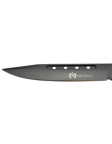 Maxknives P47 Couteau papillon lame acier 3CR13 manche aluminium anodisé vert