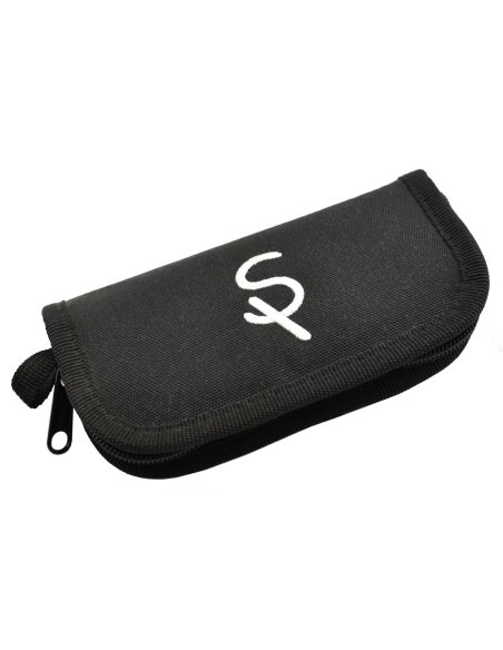 Housse de transport noire pour couteau avec logo Supper
