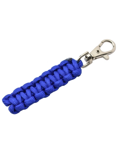 Max Knives MKPCBF Porte-clé en paracorde bleu foncé