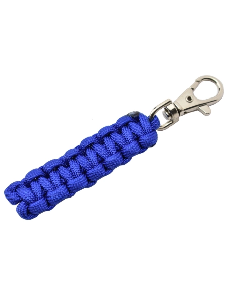Max Knives MKPCBF Porte-clé en paracorde bleu foncé