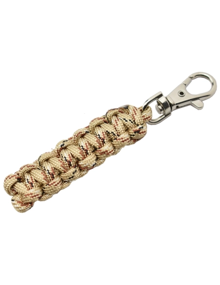 Max Knives MKPCBM Porte-clé en paracorde beige et marron