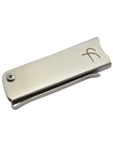Fred Perrin MK114G Couteau pliant avec porte-clés paracorde gris