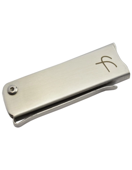 Fred Perrin MK114G Couteau pliant avec porte-clés paracorde gris