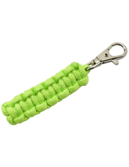 Fred Perrin MK114VC Couteau pliant avec porte-clés paracorde vert clair