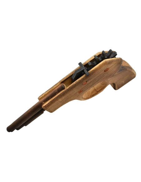 Rubber Band Shooter 3704-RW2 - Pistolet à élastiques en bois