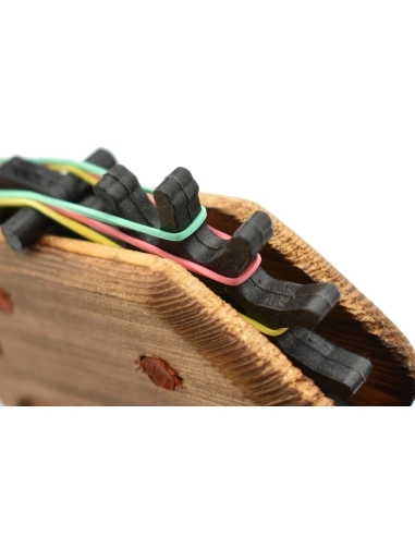 Rubber Band Shooter 3704-RW2 - Pistolet à élastiques en bois