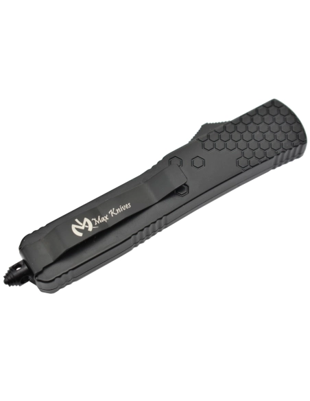 Maxknives MKO45 Couteau automatique en aluminium lame double tranchant