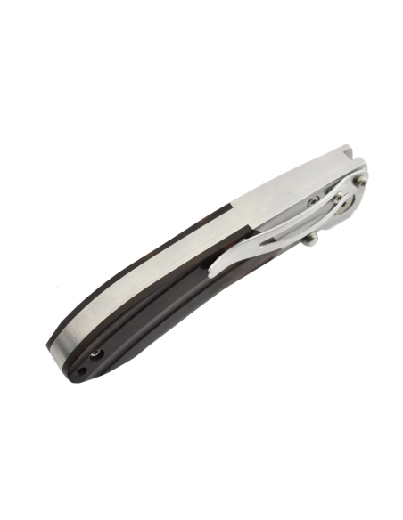 Mcusta MC-141G Manche iron wood noir lame acier SPG2