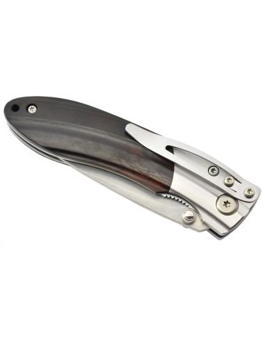 Mcusta MC-141G Manche iron wood noir lame acier SPG2