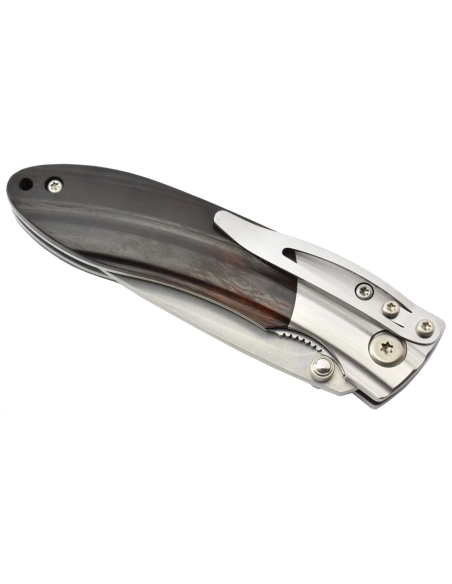 Mcusta MC-141G Manche iron wood noir lame acier SPG2