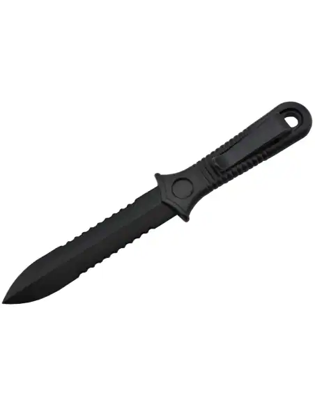 ABS Defense Dagger - Couteau à lame dentelée en ABS