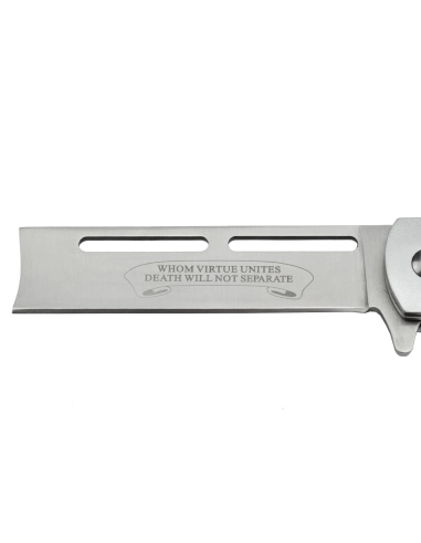 YC-552MS Couteau lame Razor Blade en acier inoxydable