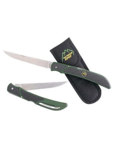 Outdoor Edge Fish&Bone Couteau pour la chasse et la pêche