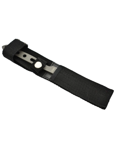 Couteau fixe en acier inoxydable monobloc