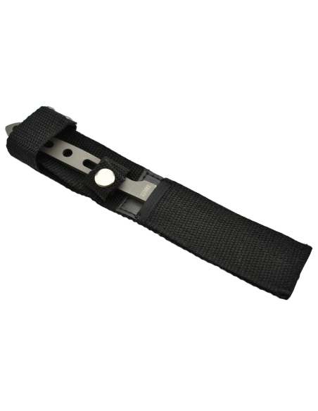 Couteau fixe en acier inoxydable monobloc