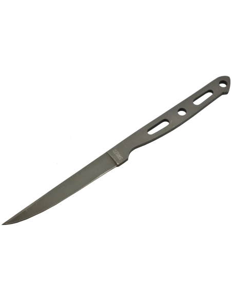 Couteau fixe en acier inoxydable monobloc